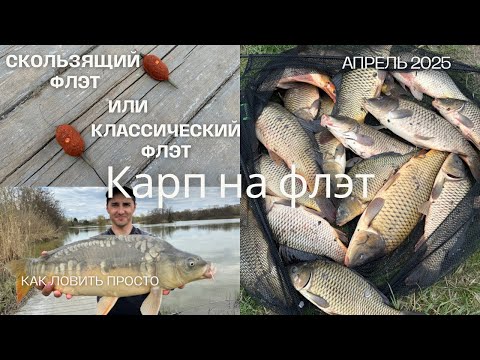 Видео: Карп на флэт | Какой монтаж лучше 🎣 #рыбалка #карп #фидер #флэт #fishing