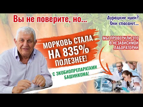 Видео: Суперморковь как суперженьшень! Это еда суперздоровых людей — Еда +800% пользы!