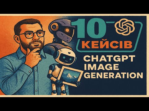 Видео: ChatGPT Image Generation. 10 кейсів застосування ChatGPT. Створення нейрокреативів в ChatGPT
