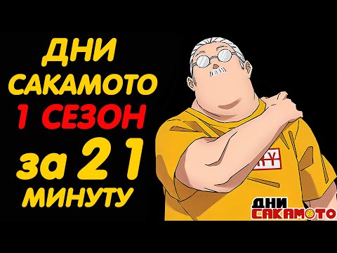 Видео: ДНИ САКАМОТО 1 СЕЗОН ЗА 21 МИНУТУ (1-11 СЕРИИ)