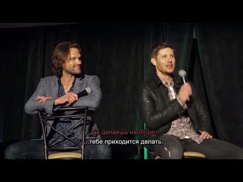 Видео: Ножи, драки или обычный съемочный день - кон в Сан-Франциско 2017 Джаред и Дженсен