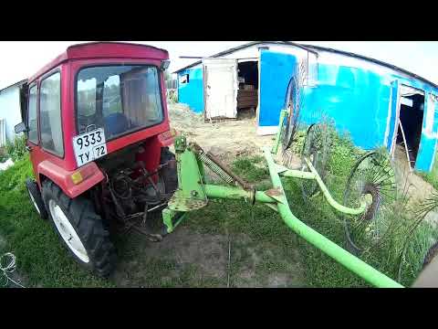 Видео: Ремонт и доработка граблей солнышко Турция. Усиление и  дополнительное транспортное положение.