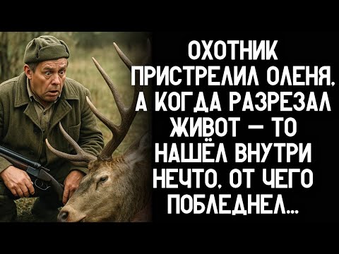 Видео: Охотник пристрелил оленя, а когда вскрыл живот - то нашёл внутри нечто, от чего впал в шок…