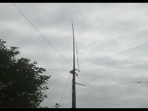Видео: Заземленный GP 7/14 MHz DL2KQ. Железный Ганс.