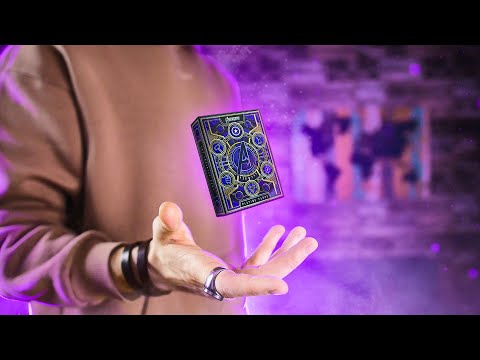 Видео: ОБЗОР КОЛОДЫ МСТИТЕЛИ! AVENGERS INFINITY SAGA PLAYING CARDS REVIEW