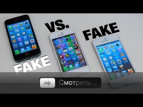 Видео: iPhone 5: Fake vs Fake - обзор китайских копий