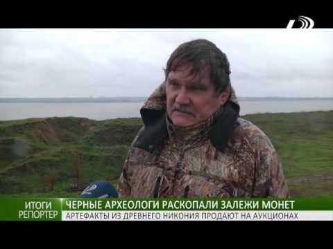Видео: «Черные археологи» раскопали залежи античных монет