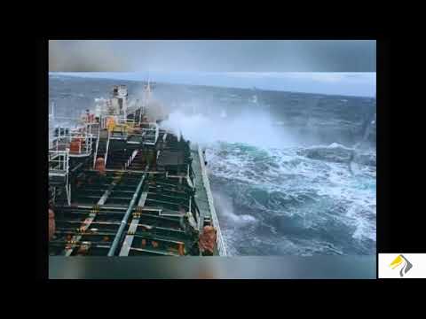 Видео: Первый рейс. Шторм. Чёрное море. Танкер. Армада Трейдер. / Storm. Black Sea. Tanker. Armada Trader.