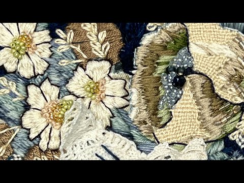 Видео: Моё время с Fleur Woods и вдохновляющие текстильные материалы #slowstitch #Fleurwoodsart #fleurwoods