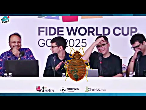 Видео: Аниш Гири и лучшая история о постельных клопах 🫣😥😨