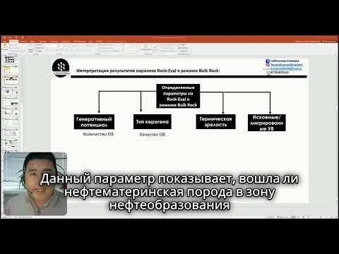 Видео: Геохимические исследования породы: часть 10 (Практическая интерпретация результатов ROCK-EVAL)