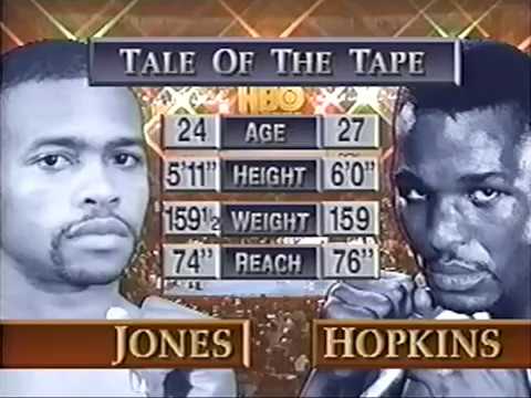 Видео: Рой Джонс vs Бернард Хопкинс лучшее из боя