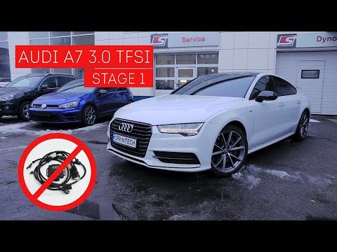 Видео: Разоблачение блока увеличения мощности!  Audi A7 3.0 TFSI stage1!