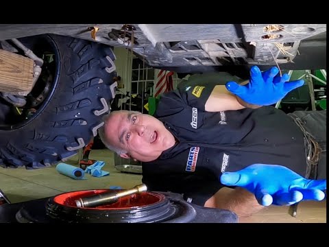 Видео: Замена масла Can Am Outlander в реальном мире #154