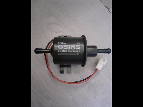 Видео: Доработка топливной системы дизельного двигателя k9k800, 1.5dci, с помощью насоса HEP-02A, часть 2.