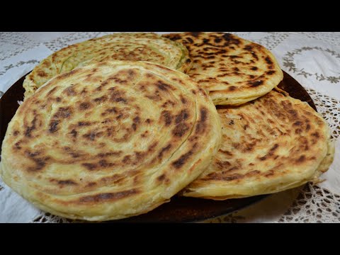 Видео: АЗЕРБАЙДЖАНСКАЯ КУХНЯ СЛОЁНЫЙ ХЛЕБ ФЯСАЛИ из Пресного теста с разными начинками КАК в РЕСТОРАНЕ