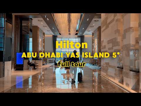 Видео: Летим в ОАЭ Hilton Abu Dhabi Yas Island 5* | Эксклюзивный релакс обзор отеля на острове Яс | 4K