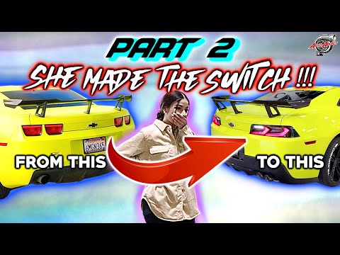 Видео: Camaro 2010 года | Даниэла установила задние фонари для C8 Conversion на второй этап | @AutoAddic...