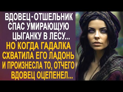 Видео: Вдовец-отшельник спас цыганку в лесу. Но когда гадалка схватила его ладонь и произнесла...