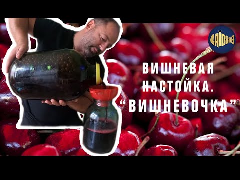 Видео: Вишневая  настойка. Вишневочка