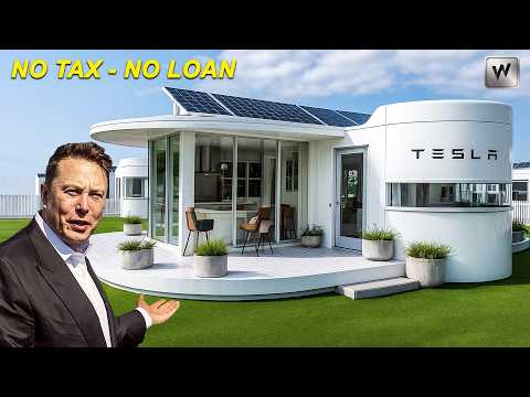 Видео: Конец аренды! Илон Маск представил крошечный дом Tesla 2026 года: что стоит за этим шокирующим из...