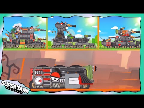 Видео: Tank Game - Дора LX-2 синтез гладиатора 27 уровень | Грохот супер танков | Мультипликационные танки