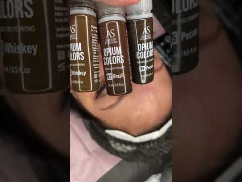 Видео: Махинур Едиярова. Перекрытие бровей