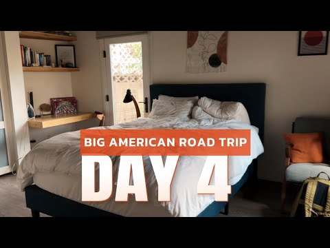 Видео: Большое дорожное путешествие по США. День 4. Отравление (или джетлаг) и обзор домика в Лос-Анджелесе