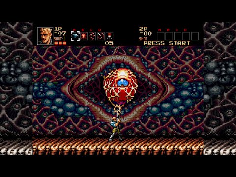 Видео: Contra: the Hard Corps (j), Ray, no damage, путь 1-1. Прохождение (walkthrough)