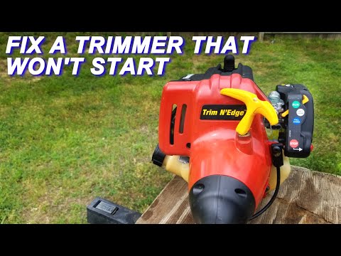 Видео: Ремонт триммера Homelite, который не запускается