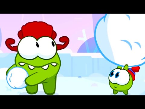 Видео: Приключения Ам Няма 💚 Зима в Номсити ❄ Мультики для малышей ✨ Super Toons TV