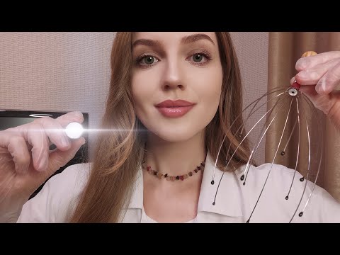 Видео: АСМР Трихолог. Осмотр Кожи Головы. Массаж Головы. Уход за Волосами • ASMR Scalp Exam. Head Massage