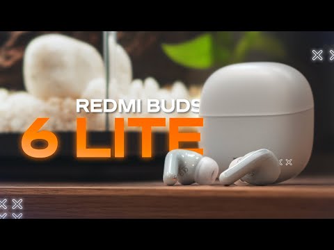 Видео: ДОСТОЙНЫЕ БЮДЖЕТНЫЕ 🔥 БЕСПРОВОДНЫЕ НАУШНИКИ REDMI BUDS 6 LITE