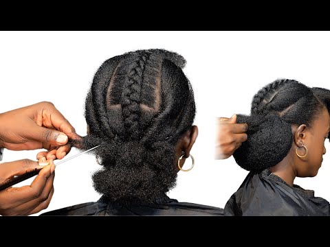 Видео: Урок по естественной укладке волос без геля || Самый быстрый и простой способ.