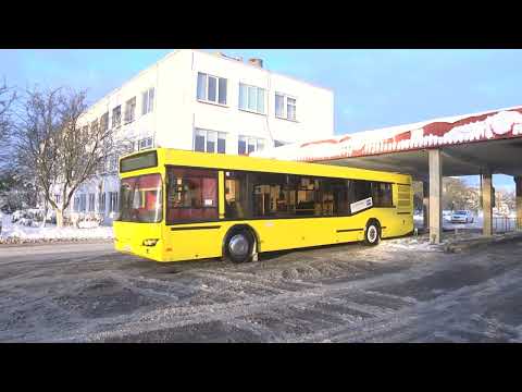 Видео: 2022-12-14 г. Брест. Работа общественного транспорта в зимних условиях. Новости на Буг-ТВ. #бугтв