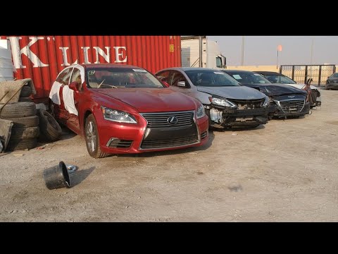 Видео: Покупка битых Lexus и Toyota в Dubai.