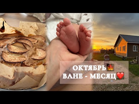 Видео: Ване - месяц ❤️ Что у нас в прихожей?Приятные покупки фикс и WB🎃Готовлю шарлотку☺️