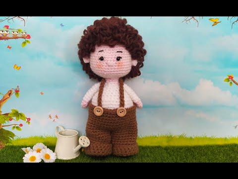 Видео: Мастер-класс по вязанию куклы амигуруми крючком 🌈🦋