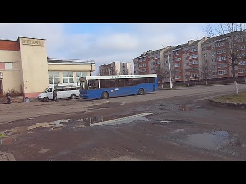 Видео: Автобус №1371. АС Ушачи - АВ Полоцк (через Сорочино)
