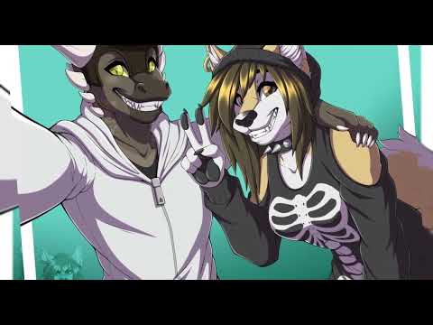 Видео: Фурри под песню Walls Could Talk "автор Halsey"