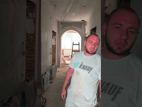 Видео: Шпакловане на стени с гипсова шпакловка 