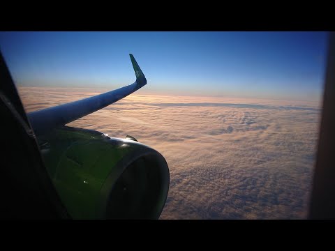 Видео: Хабаровск-Новосибирск. A321 S7. Январь 2021