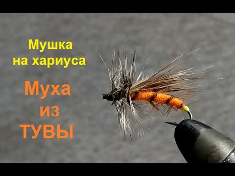 Видео: Мушка на хариуса "Муха из Тувы".