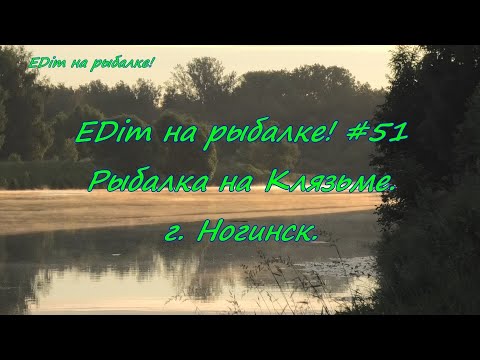 Видео: EDim на рыбалке! #51  Клязьма летом 2020