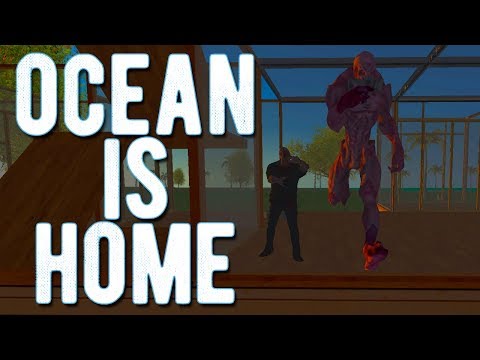 Видео: Закрыл в одной клетке мутанта и зомби | Что будет? - Ocean is Home: Survival island