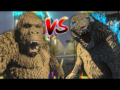 Видео: ГОДЗИЛЛА против КИНГ-КОНГА🦍ЭПИЧНОЕ РАЗРУШНИЕ в Teardown