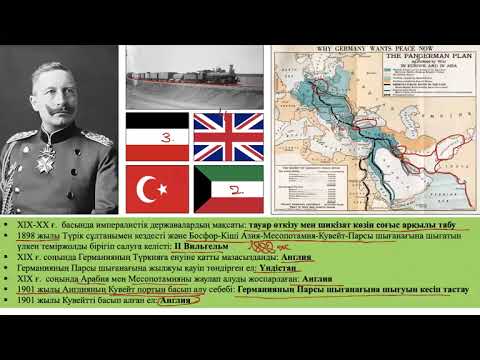 Видео: ДЖТ.ҰБТ-2024ж. Дүниежүзі тарихы. Сабақ: Дүниежүзін аумақтық тұрғыдан бөлісуді аяқтау. 2-бөлім.