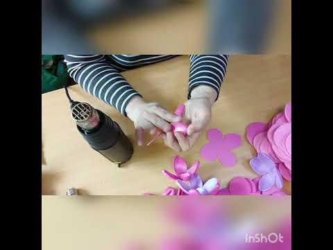 Видео: Сирень из изолона