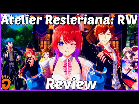 Видео: Обзор: Atelier Resleriana: The Red Alchemist & the White Guardian (обзор на PS5, а также на Switc...