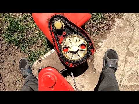 Видео: Собираю электрический культиватор и начинаю пахать